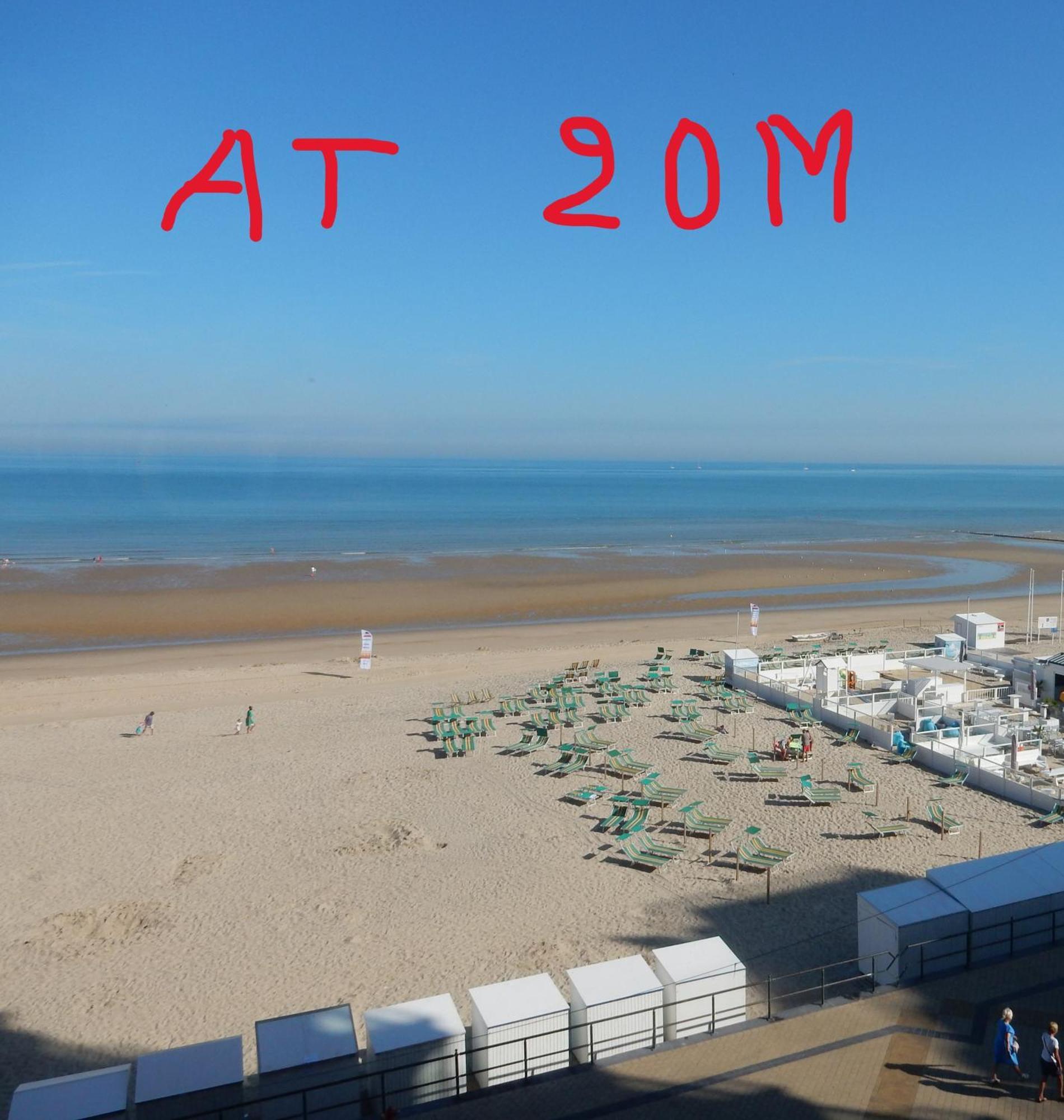 Studio Center Of Ostend W/Parking & South Terrace Apartamento Exterior foto